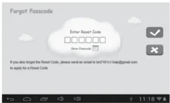 GoGen MAXPAD 7O - 1.4.1.4.3: Zapomenutí rodičovského hesla - 1
