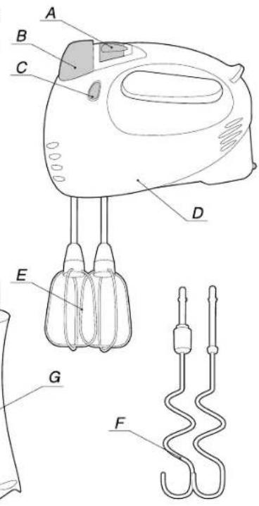 Vitek VT-1404 Y - DESCRIPTION: - 1