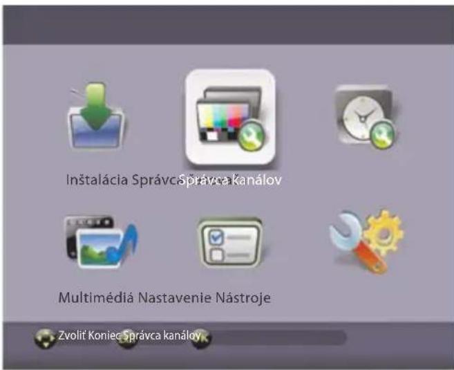 ECG TVP 7920 - Hlavné menu - 1