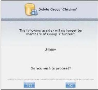 ZYXEL NSA320S-2T - The Groups Screen - 3