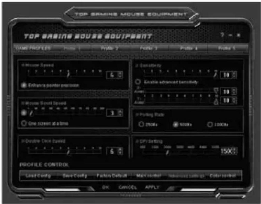 Tracer TRAMYS43900 - Ustawienia zaawansowane - 2