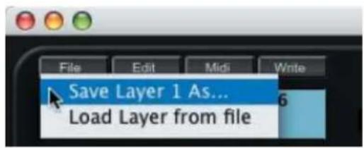 Save Layer 1 As... Load Layer from file