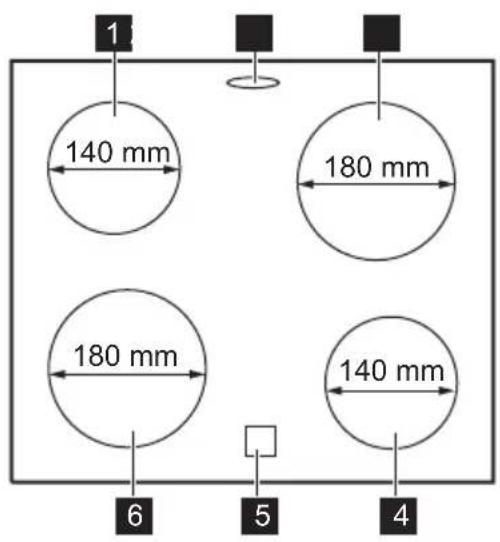 1 140 mm 180 mm 180 mm 140 mm 6 5 4