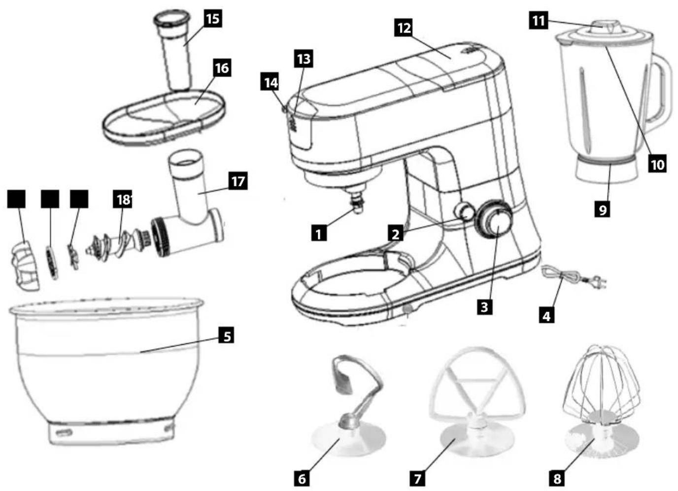 Concept RM-4421 - DŮLEŽITÁ UPOZORNĚNÍ - 1