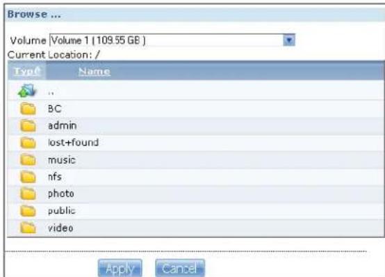 ZYXEL NSA310S-1T - Restore Archive: Step 3 - 2