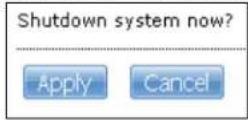 ZYXEL NSA310S-1T - The Shutdown Screen - 3