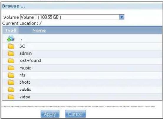 ZYXEL NAS540-16T - Restore Archive: Step 3 - 2