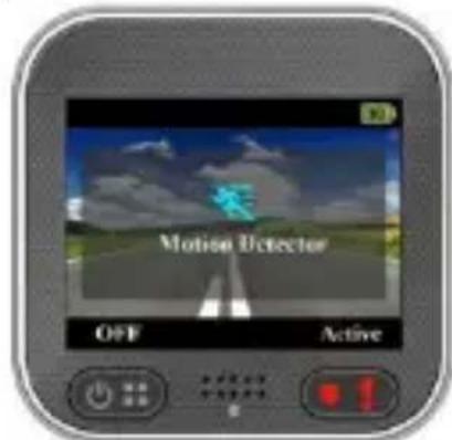 Motion Detector OFF Active