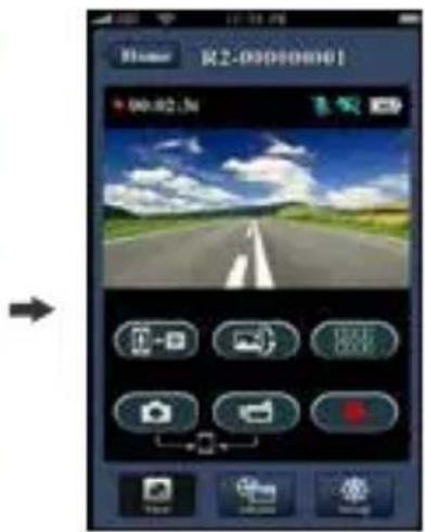 Evolveo XtraCam W3 - Podłączenie telefonu komórkowego do kamery - 2