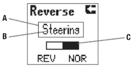 Reverse Steering REV NOR A B C