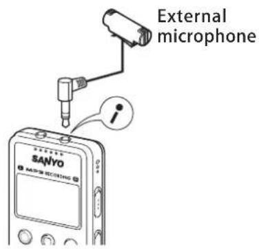 External microphone SANYO MOSB-000100