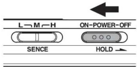 L→M→H ON-POWER-OFF SENCE HOLD