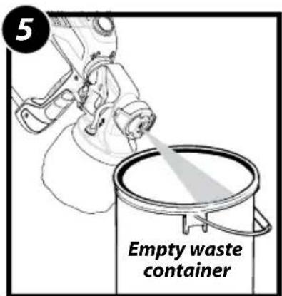 5 Empty waste container