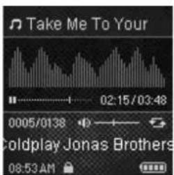 Take Me To Your 02:15/03:48 0005/0138 Coldplay Jonas Brothers 08:53 AM