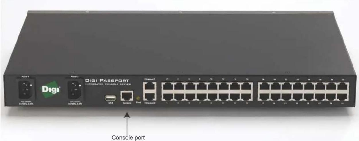 Digi Digi PASSPORT INTEGRATED CONSOLE SERVER USB Console Find Internet 1 2 4 6 8 10 12 14 16 18 20 22 24 26 28 30 32 1 3 5 7 9 11 13 15 17 19 21 23 25 27 29 31 Console port