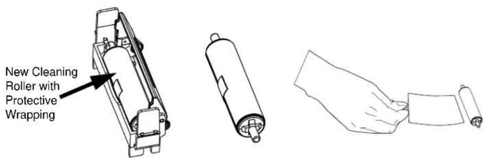 New Cleaning Roller with Protective Wrapping