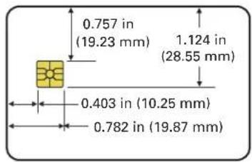 ZEBRA Z32 - ISO Standard Card Dimensions - 3