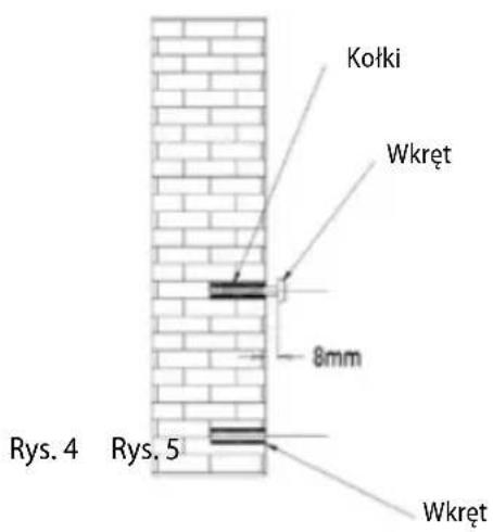 Kołki Wkręt 8mm Rys. 4 Rys. 5 Wkręt