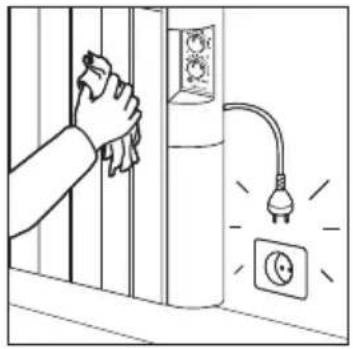 FAGOR REIN-1502I - Cleaning the outside of the appliance - 1