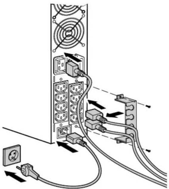 EATON 5130 3000VA 2U - Installing the UPS - 5