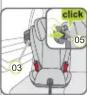 BRITAX Kidfix SL SICT - How to secure the SICT - 1