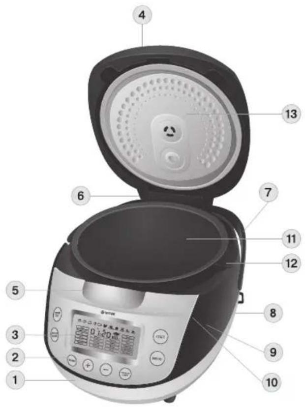 Vitek VT-4220 SR - 1