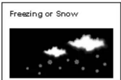 Freezing or Snow