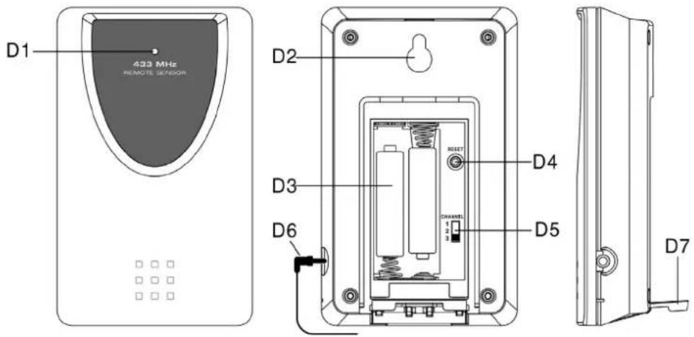 HYUNDAI WS 2202 - OUTDOOR THERMO SENSOR - 1