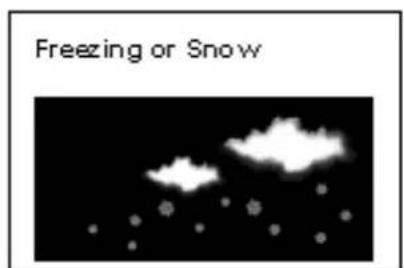 Freezing or Snow