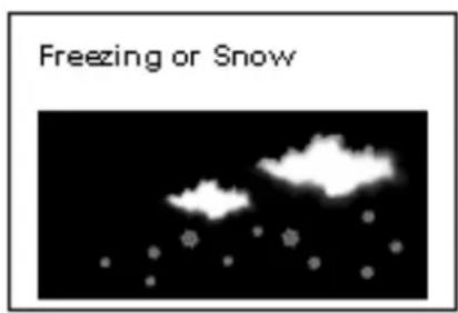 Freezing or Snow