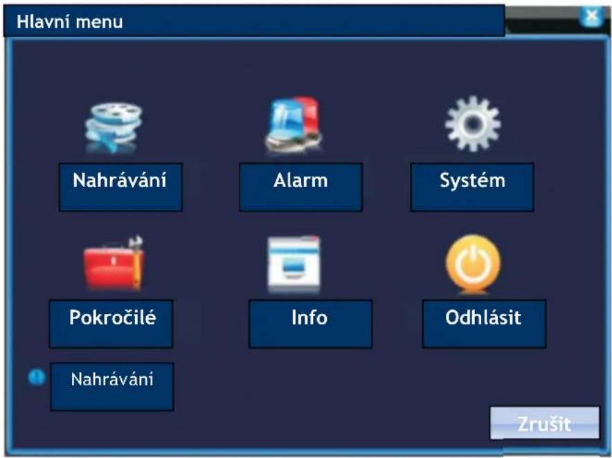 Emos H1028 - Hlavní menu - 1