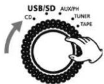 HYUNDAI RTCC 808 SURIP - USB and SD playing - 2