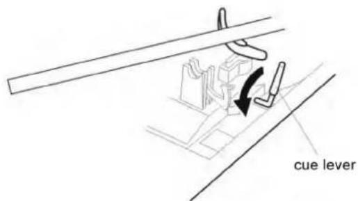 cue lever