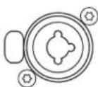 DYNACORD A 112A - INPUT CONNECTOR FOR AUDIO SIGNAL (LINE 1/INPUT) - 1
