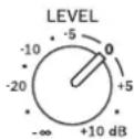 DYNACORD A 112A - INPUT 2 LEVEL CONTROL (LEVEL) - 1