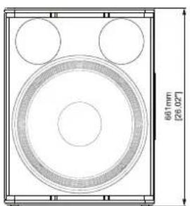 DYNACORD A 112A - Dimensions / Abmessungen - 10