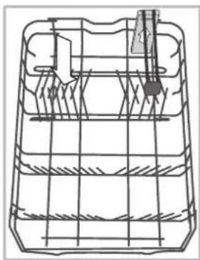 Hotpoint Ariston LSFF 9H124 CX EU - Lower rack - 2