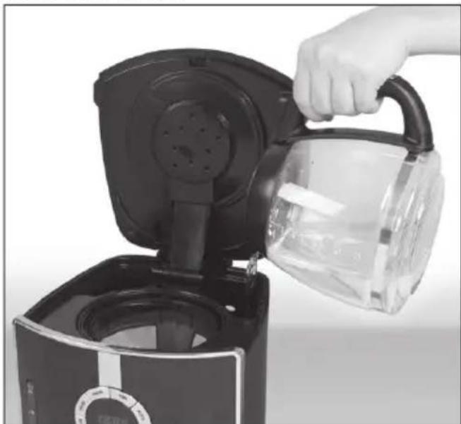 Zelmer CM1001D - BREWING 2-4 CUPS OF COFFEE - 1