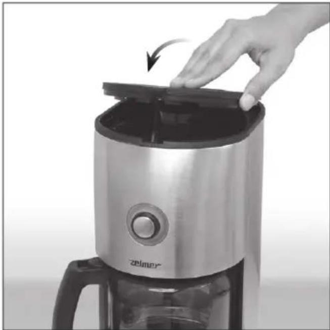 Zelmer CM1000X - Чистка змінного вкладиша фільтру - 6