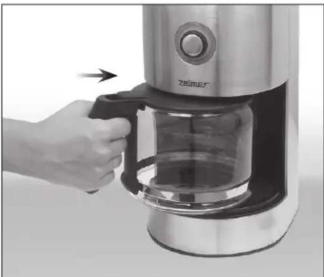 Zelmer CM1000X - Preparing the appliance for operation - 5