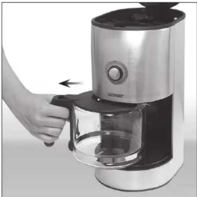 Zelmer CM1000X - Preparing the appliance for operation - 2