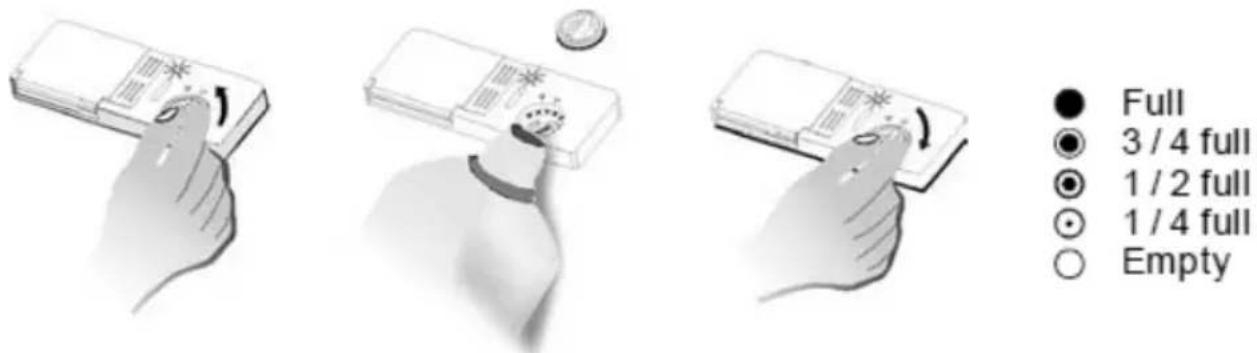 Concept MNV4545 - Filling the Rinse Aid in the Container - 1