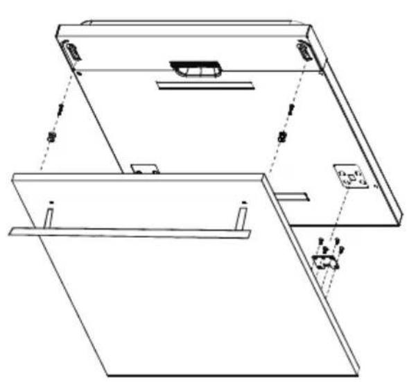 Concept MNV4545 - Dimensions and fixing the cover plate to the door - 3