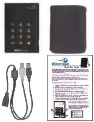 iStorage IS-DG-128-640 - OBSAH BALENÍ - 1