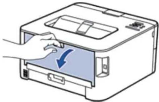 DELL E310dw - Papír je zaseknutý na zadní straně stroje - 1