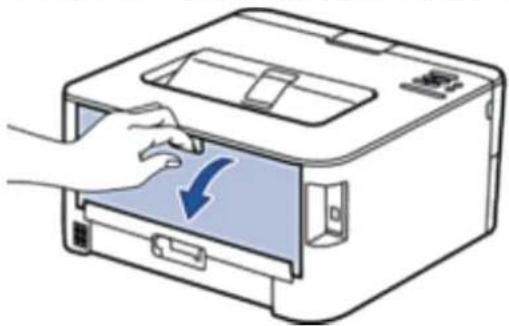 DELL E310dw - Nakládání a tisk na tlustý papír a etikety ve štěrbině pro ruční podávání - 1