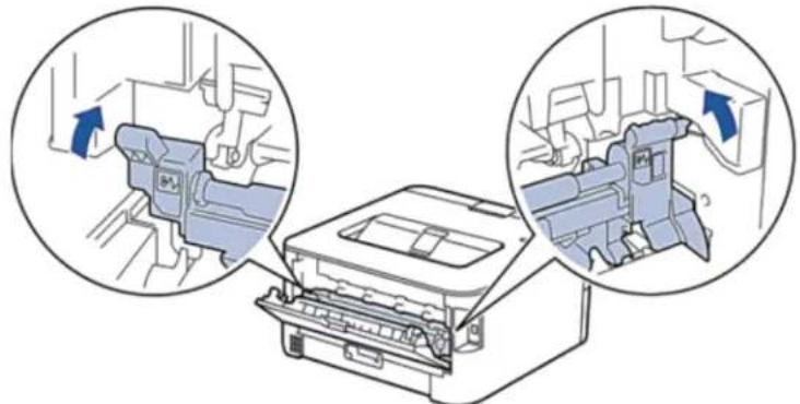 DELL E310dw - Papír je zaseknutý na zadní straně stroje - 5