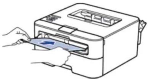 DELL E310dw - Nakládání a tisk na tlustý papír a etikety ve štěrbině pro ruční podávání - 4