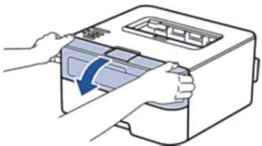 DELL E310dw - Čištění koronového drátu - 1