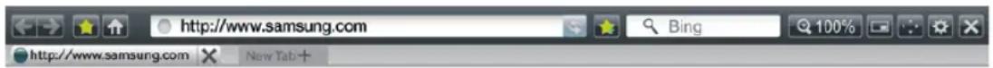 http://www.samsung.com Bing 100% http://www.samsung.com New Tab+